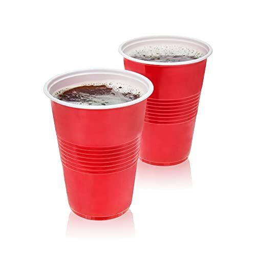 True 7756 16 oz Red Party Cups, 100 pack